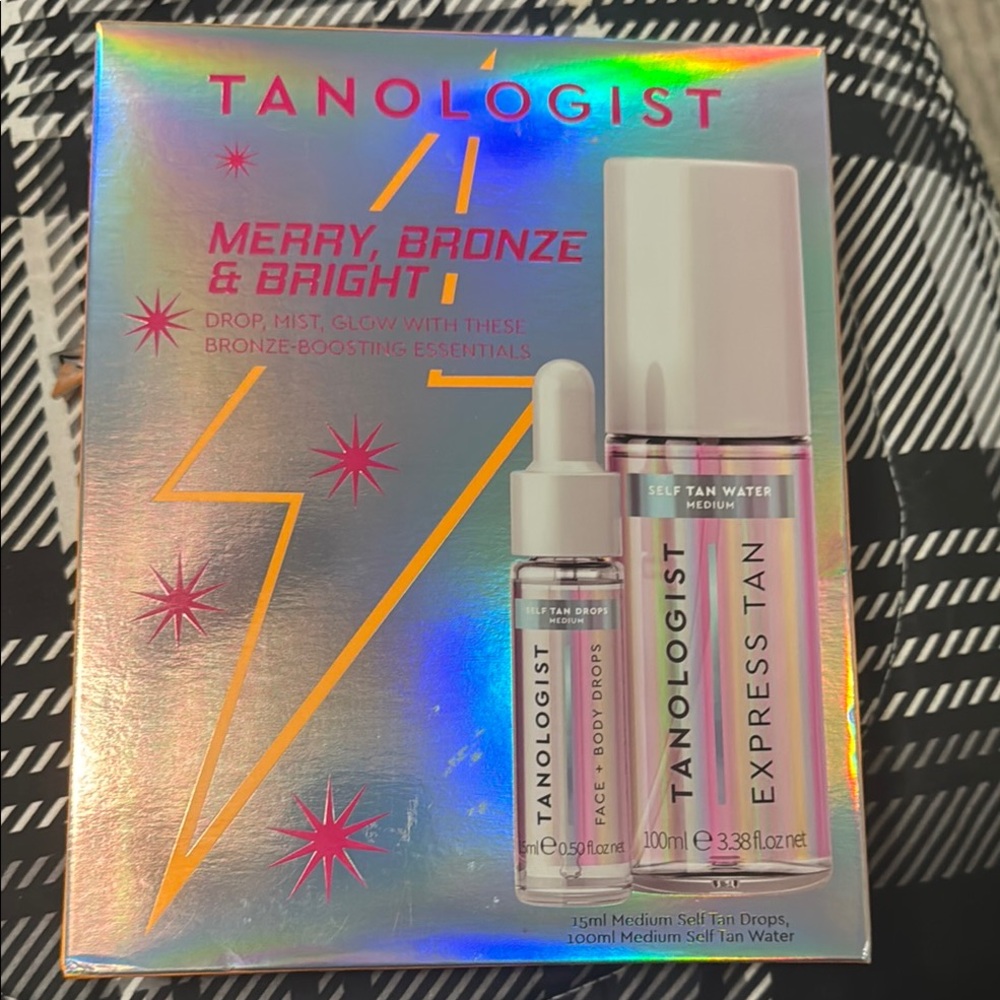 Brown and White Suncare Set for Radiant Skin